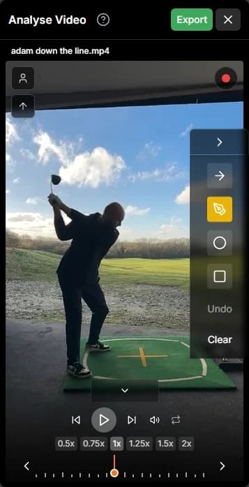 Video analysis app preview